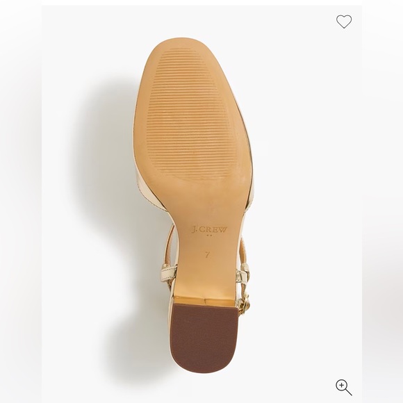 J.Crew T-strap heels new with tags size women’s 9.5 - Picture 5 of 13